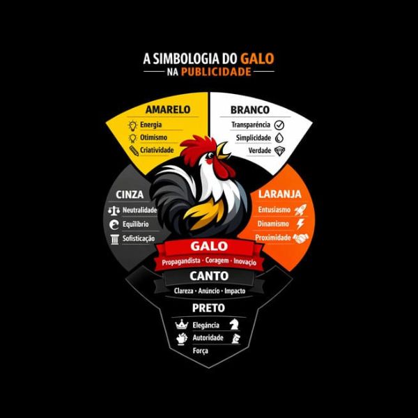 A Simbologia do Galo na Publicidade.