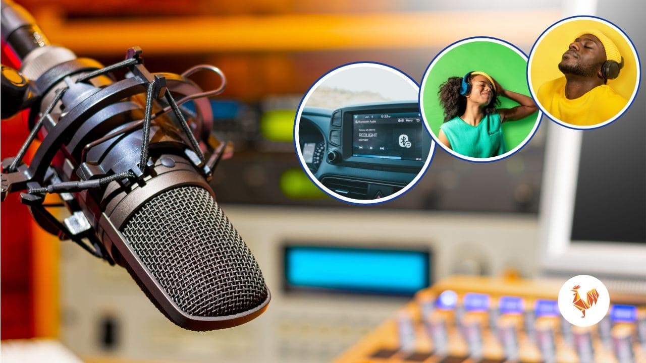 Rádio - Mídia Off-line de Divulgação.